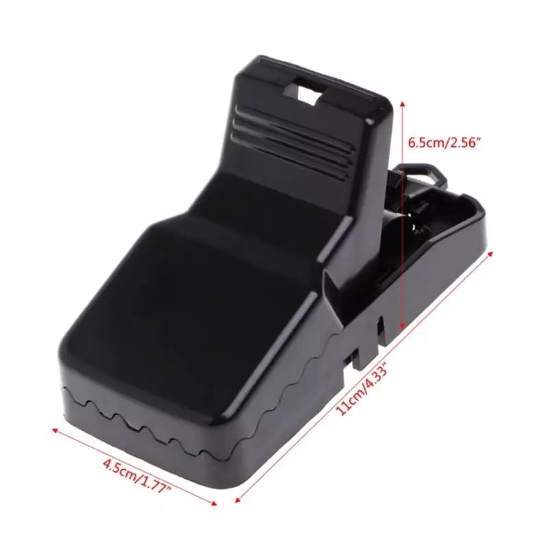 Mouse Catcher Trap Cage with Mouse Figure for Home, Kitchen, Room, Office, Indoor, Outdoor Mice Pest Control Reusable (1 Pc) - infinityexculsivestore.com