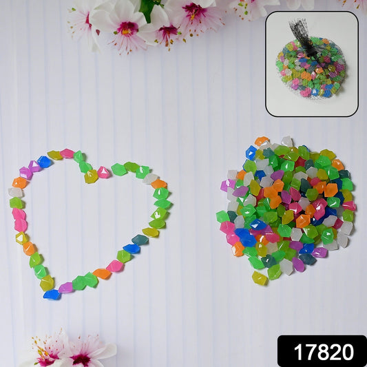 Multi - Color Decorative Stone for Garden / Lawn / Aquarium Fish Tank Gravel / Flower Pots Decoration Pebbles for Fish Bowl & All Purpose Attractive Stone Set - infinityexculsivestore.com