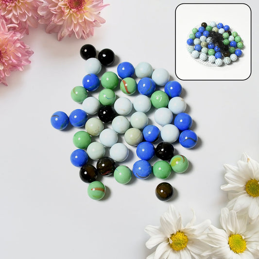 Multi - Color Decorative Stone for Garden / Lawn / Aquarium Fish Tank Gravel / Flower Pots Decoration Pebbles for Fish Bowl & All Purpose Attractive Stone Set - infinityexculsivestore.com