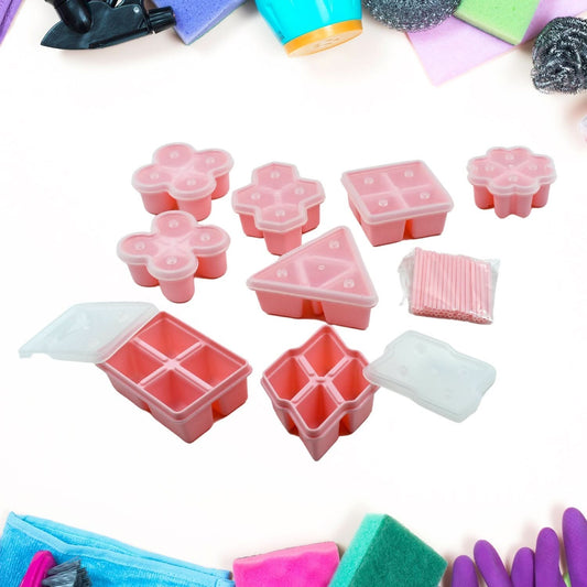 Multi Design Ice Mold Set Multi Shaped Ice Mold Bpa Free Mold Ice Pop Mold, Ice Maker Fun for Kids and Adults (8 Pcs Set) - infinityexculsivestore.com