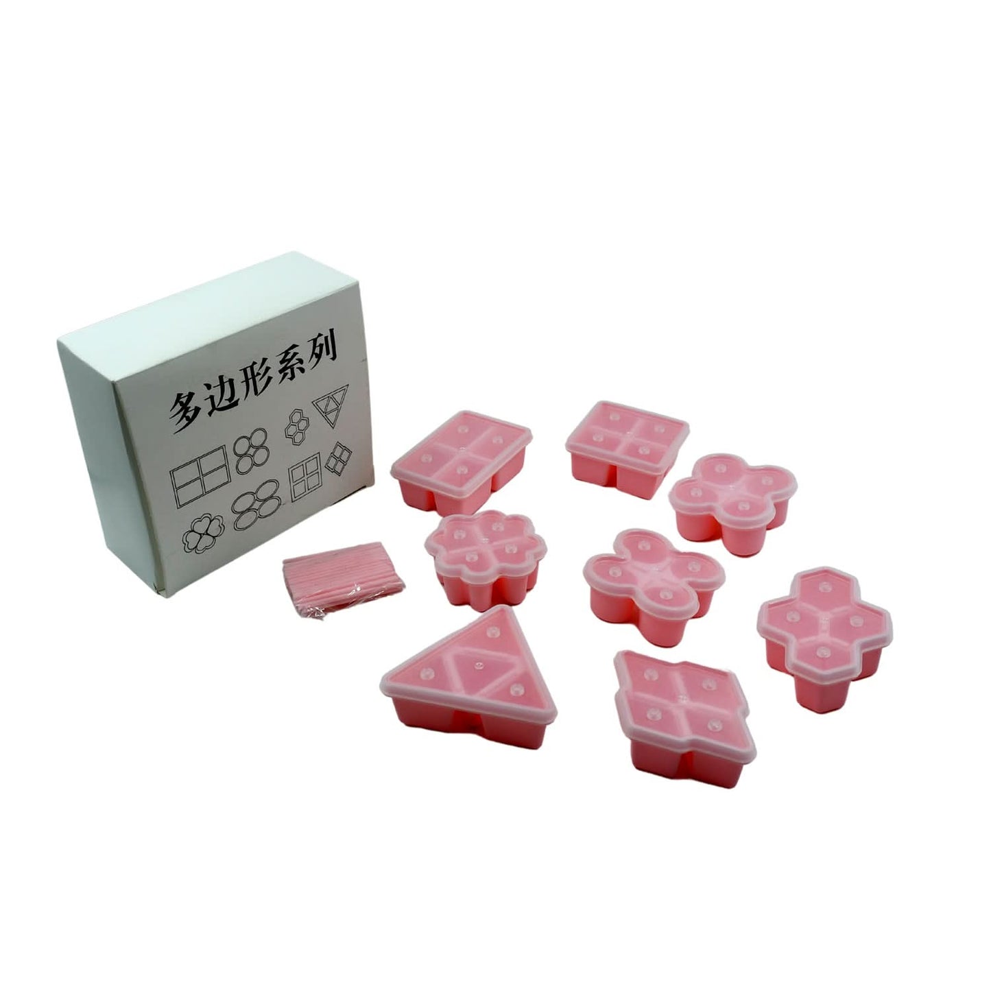 Multi Design Ice Mold Set Multi Shaped Ice Mold Bpa Free Mold Ice Pop Mold, Ice Maker Fun for Kids and Adults (8 Pcs Set) - infinityexculsivestore.com