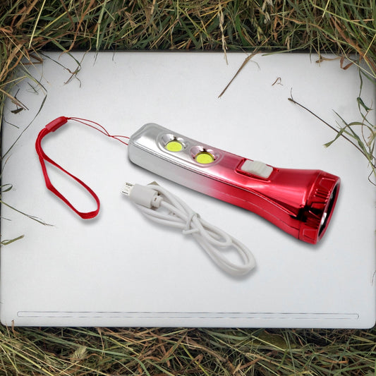 Multi Functional 3 LED Torchlight / Flashlight (1 Pc) - infinityexculsivestore.com