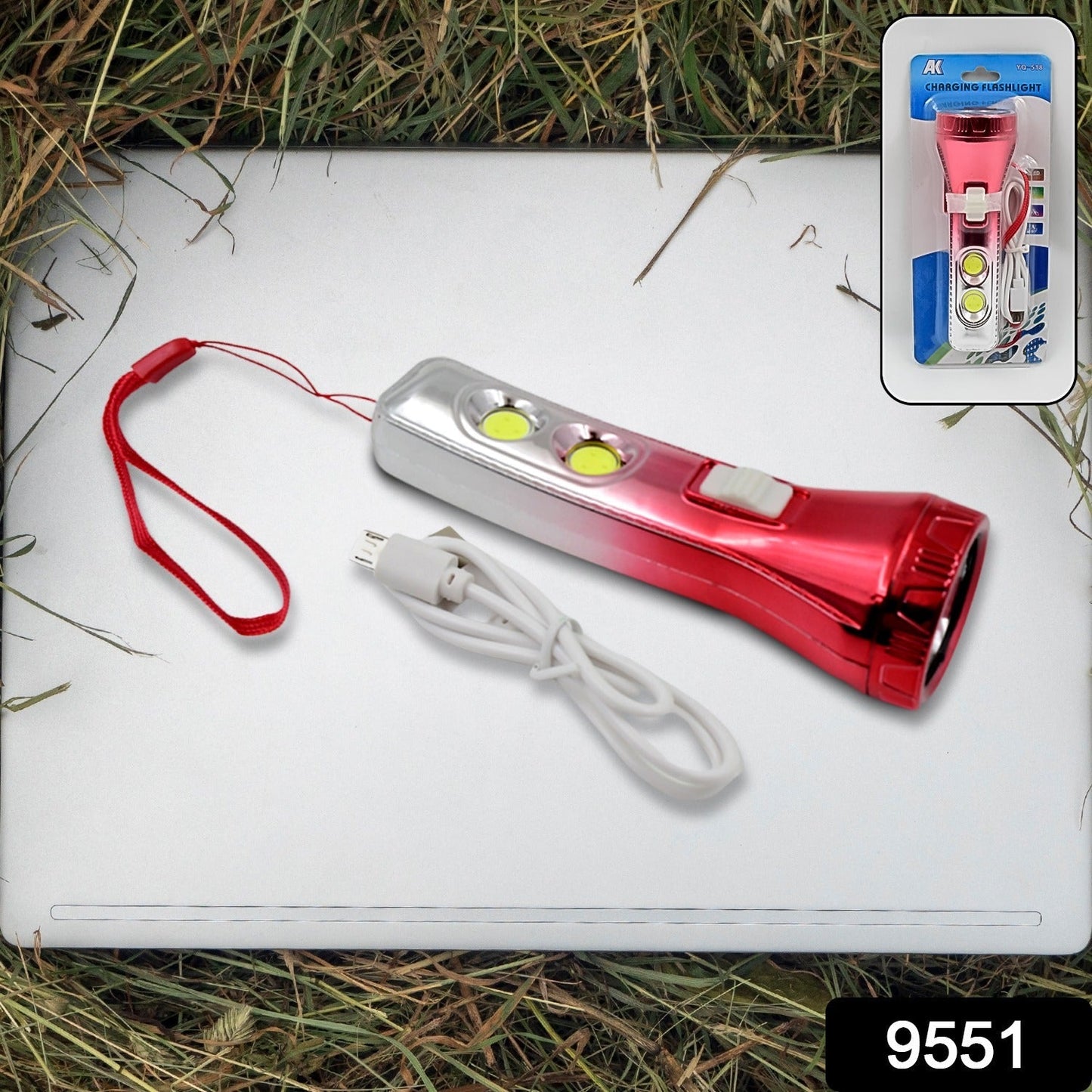 Multi Functional 3 LED Torchlight / Flashlight (1 Pc) - infinityexculsivestore.com