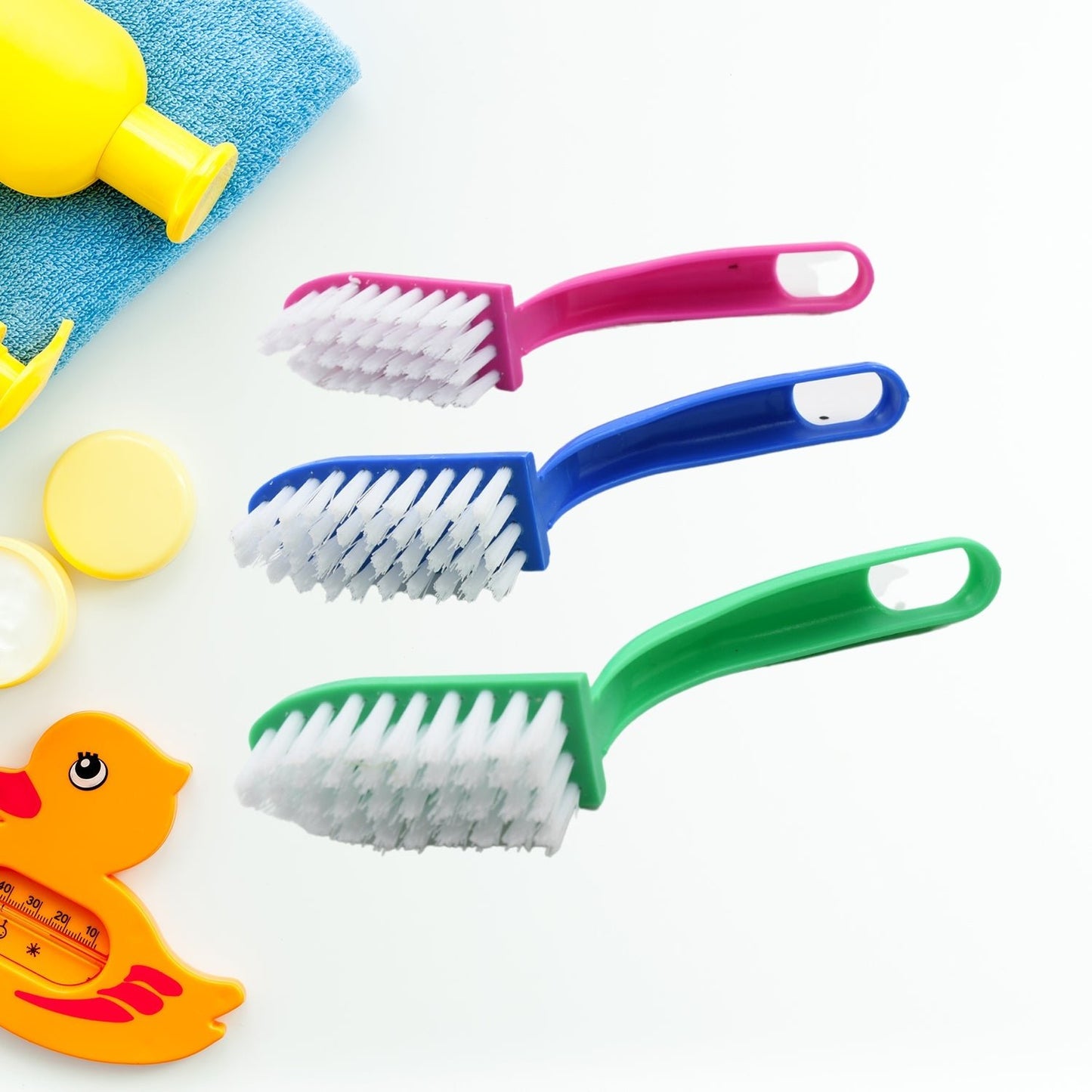 Multi - Purpose Kitchen Cleaning Brushes - Fish Cleaning Vegetable Cleaning Tool Cleaner Utensils Fruit Cleaning 3 Piece - infinityexculsivestore.com