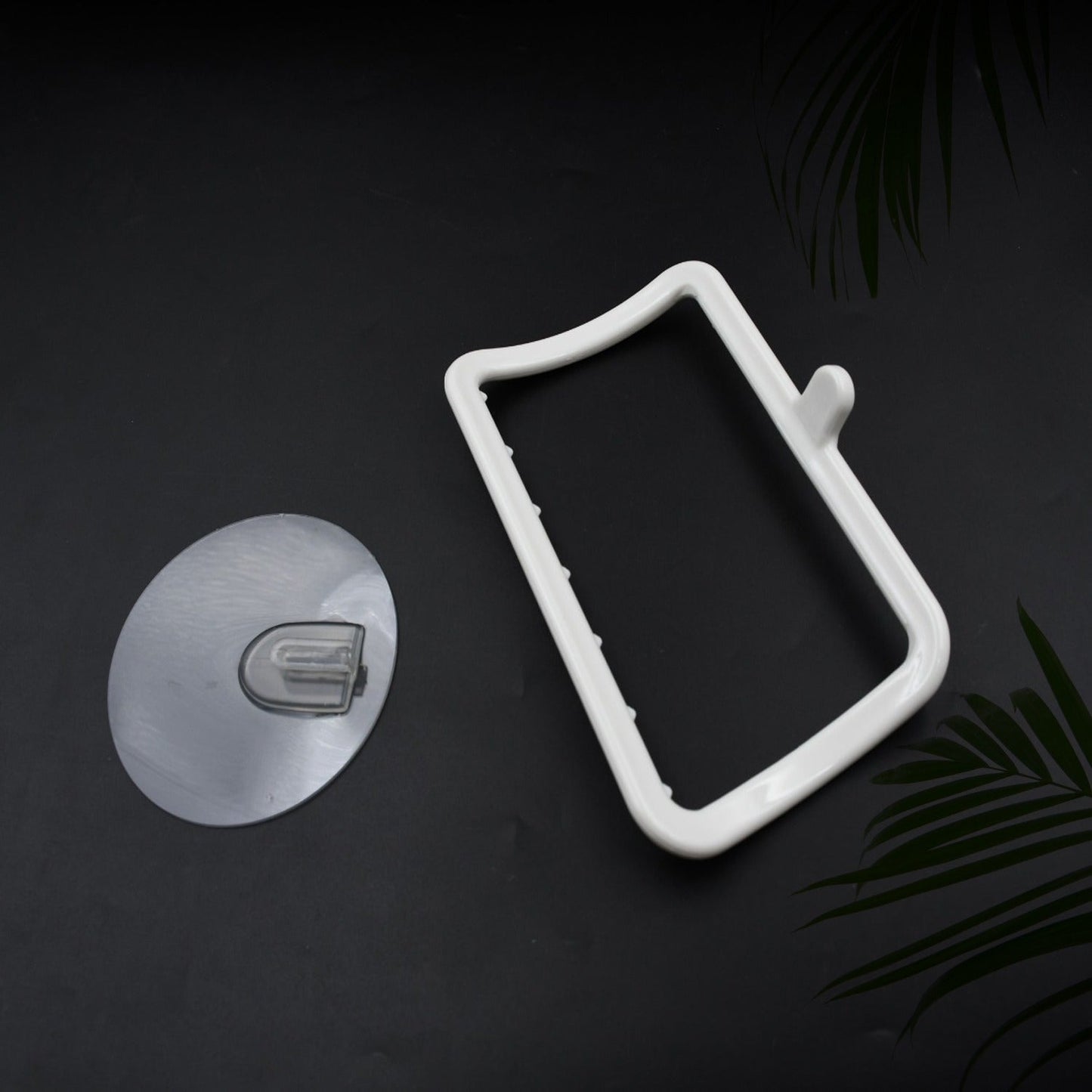 Multi - Purpose Self Adhesive, Strong Sticker Self Adhesive Wall Mounted Hand Towel Holder/Hanger - infinityexculsivestore.com