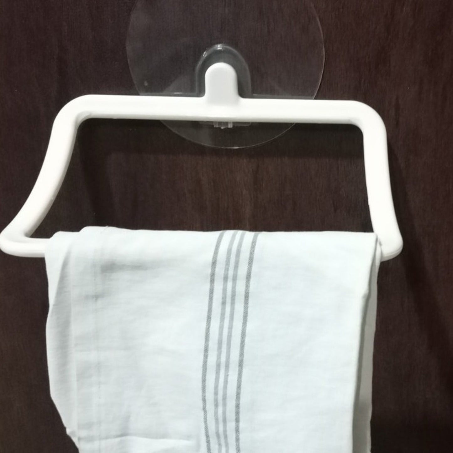 Multi - Purpose Self Adhesive, Strong Sticker Self Adhesive Wall Mounted Hand Towel Holder/Hanger - infinityexculsivestore.com