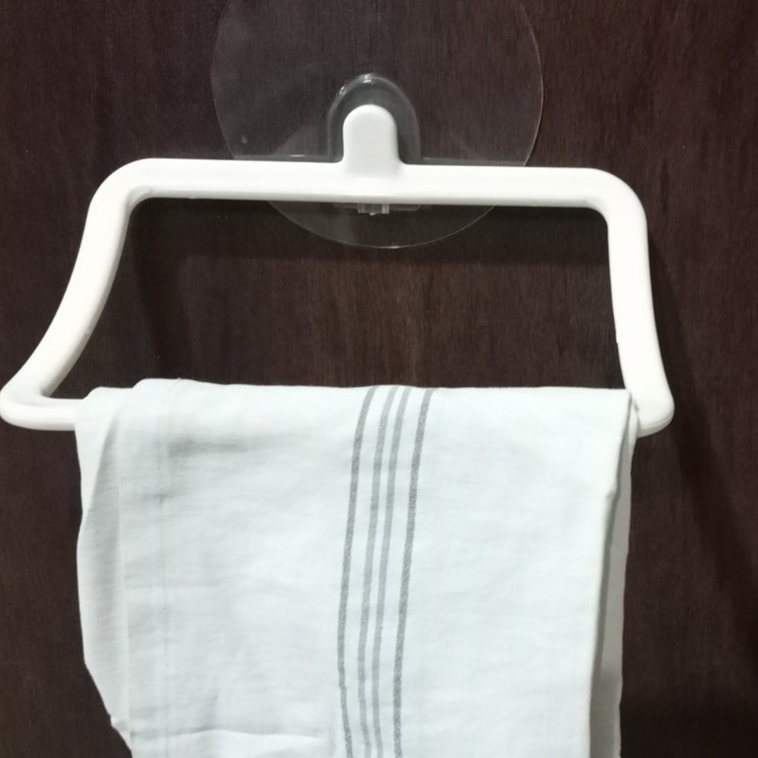 Multi - Purpose Self Adhesive, Strong Sticker Self Adhesive Wall Mounted Hand Towel Holder/Hanger - infinityexculsivestore.com