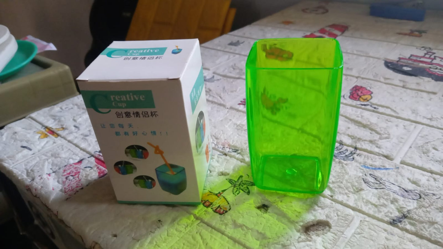 Multi - Purpose Unbreakable Plastic Mini Juice / Water Glass Bathroom Tumbler Cup Unbreakable Dental Rinsing Cup (1 Pc) - infinityexculsivestore.com