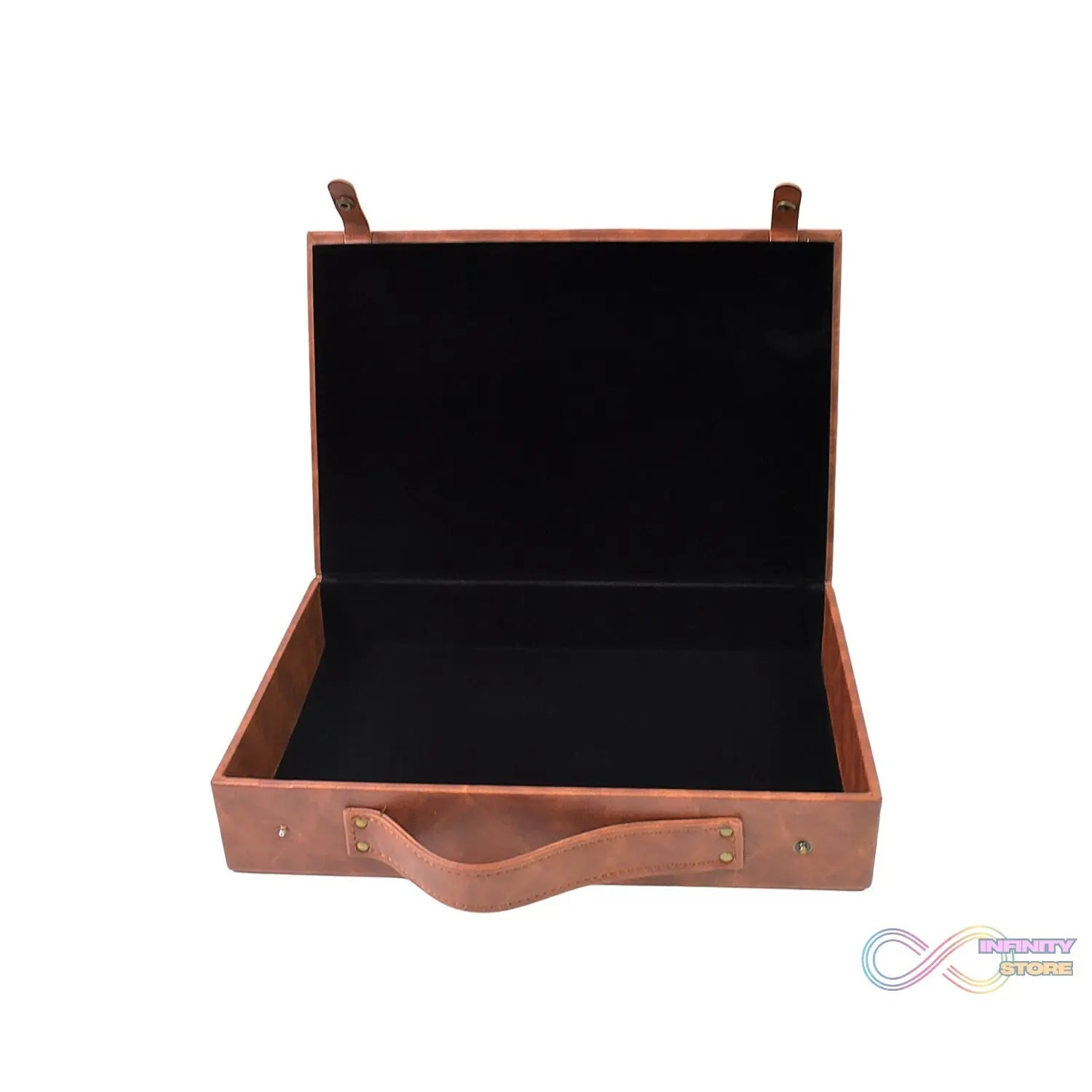 Multi Purpose Use Carrying Leather Case Briefcase (30×20 Cm / 1 Pc / B Grade) - infinityexculsivestore.com