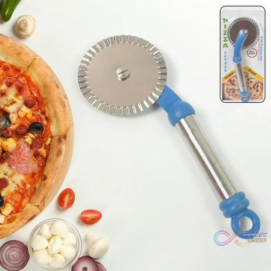 Multi Purpose Use Curly Pizza Cutter / Pastry Cutter / Sandwiches Cutter (1 Pc) - infinityexculsivestore.com