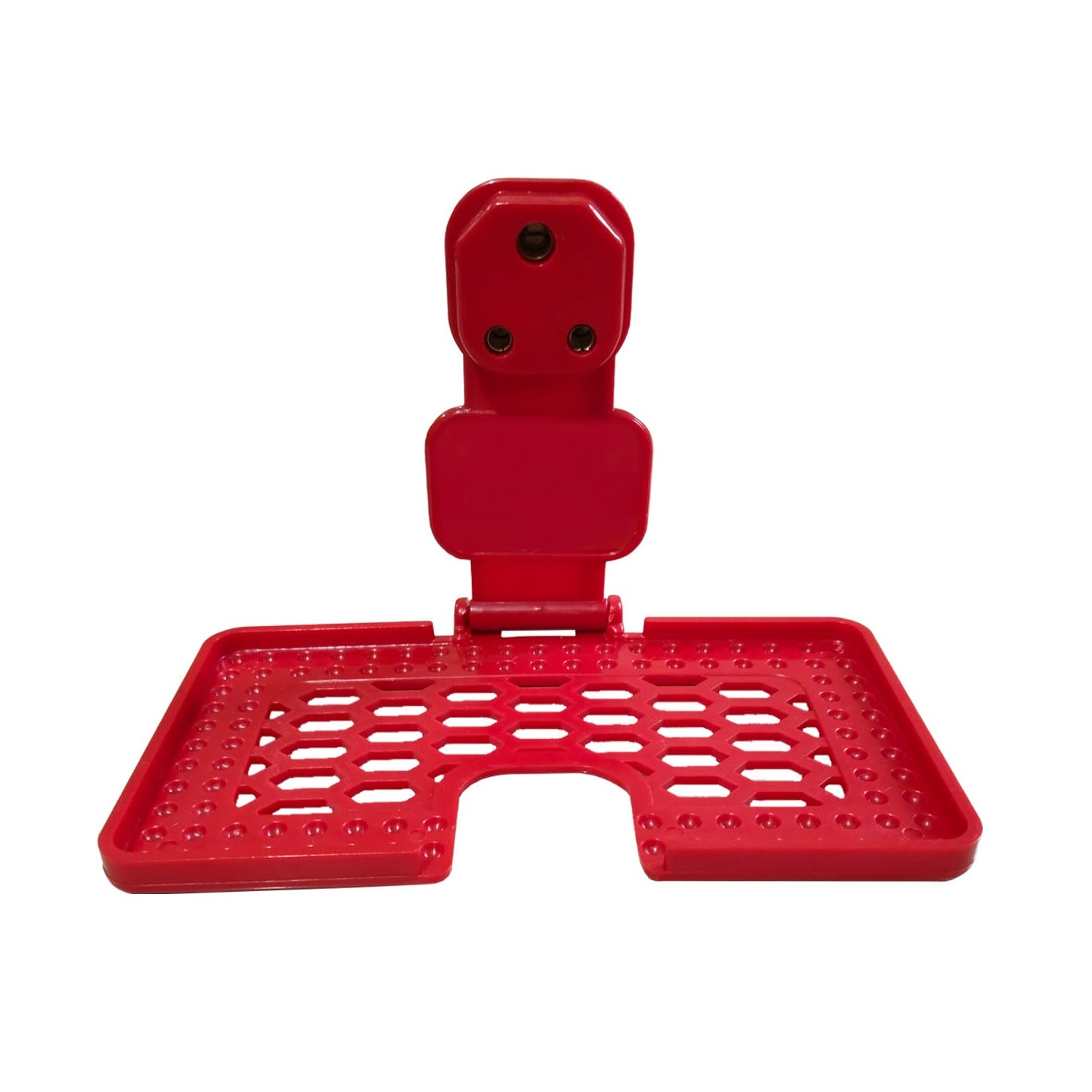 Multi - Purpose Wall Holder Stand for Mobile Charging (Red) - infinityexculsivestore.com