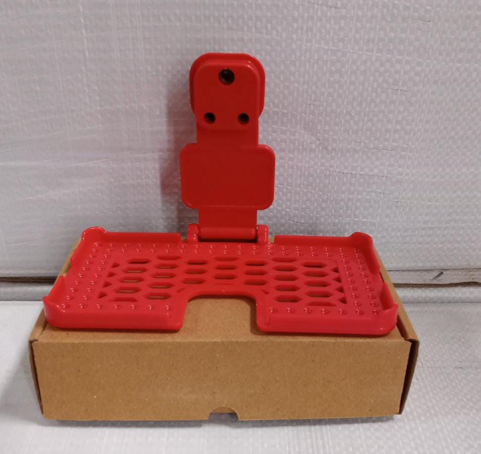 Multi - Purpose Wall Holder Stand for Mobile Charging (Red) - infinityexculsivestore.com