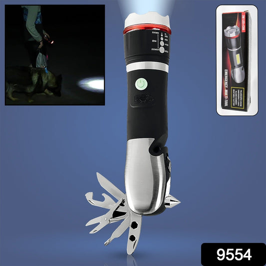 Multi Tool Led Flashlight, All in One Tool Light (1 Pc) - infinityexculsivestore.com