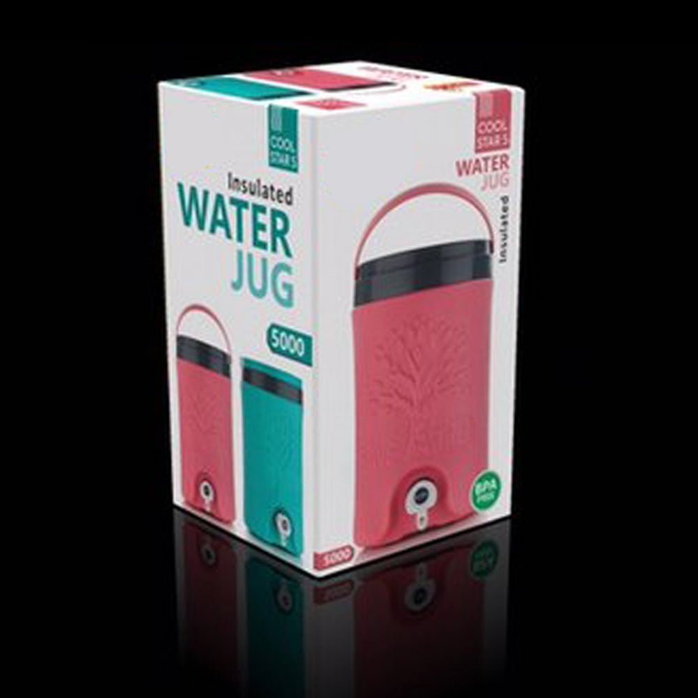 Multicolored 5L Water Rover Jug: Insulated Plastic Jug with Sturdy Handle - infinityexculsivestore.com