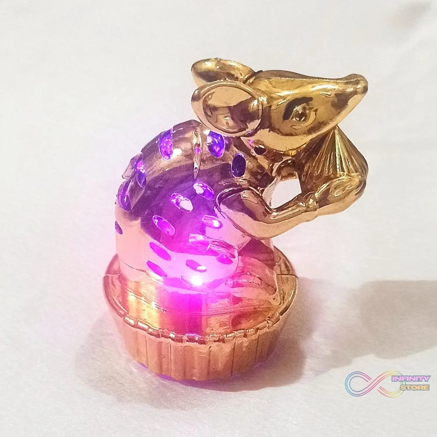 Multicolour LED Mushak / LED Mooshak for Ganpati Decorations (1 Pc) - infinityexculsivestore.com