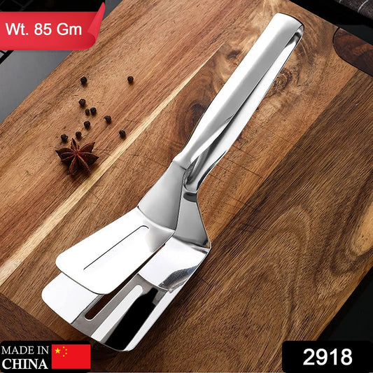 Multifunction Cooking Serving Turner Frying Food Tong. Stainless Steel Steak Clip Clamp BBQ Kitchen Tong. - infinityexculsivestore.com