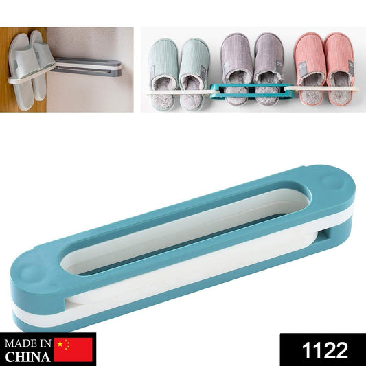 Multifunction Folding Slippers / Shoes Hanger Organizer Rack - infinityexculsivestore.com