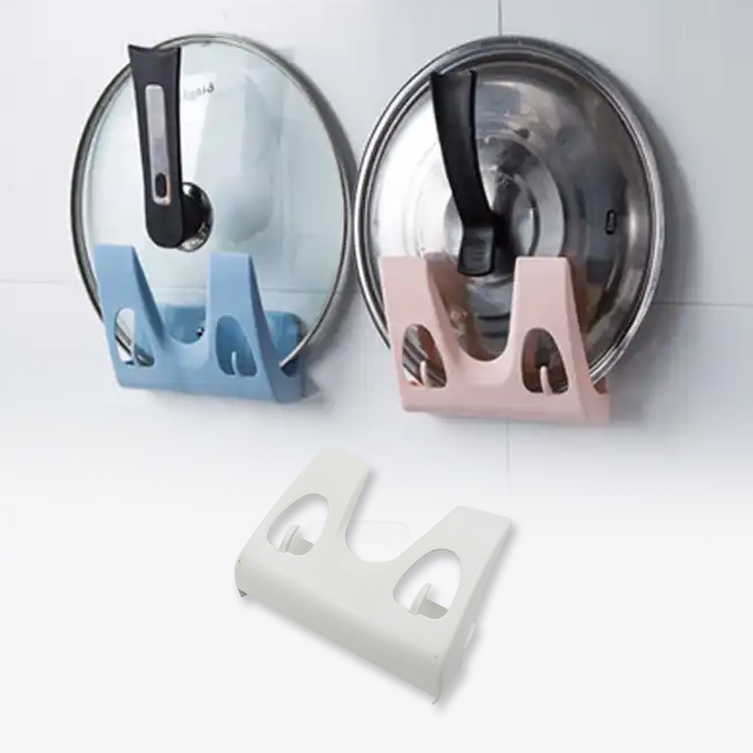 Multifunction Kitchen Rack: Plate, Dish Rack, Pot Lid Holder (Wall Mounted) - infinityexculsivestore.com