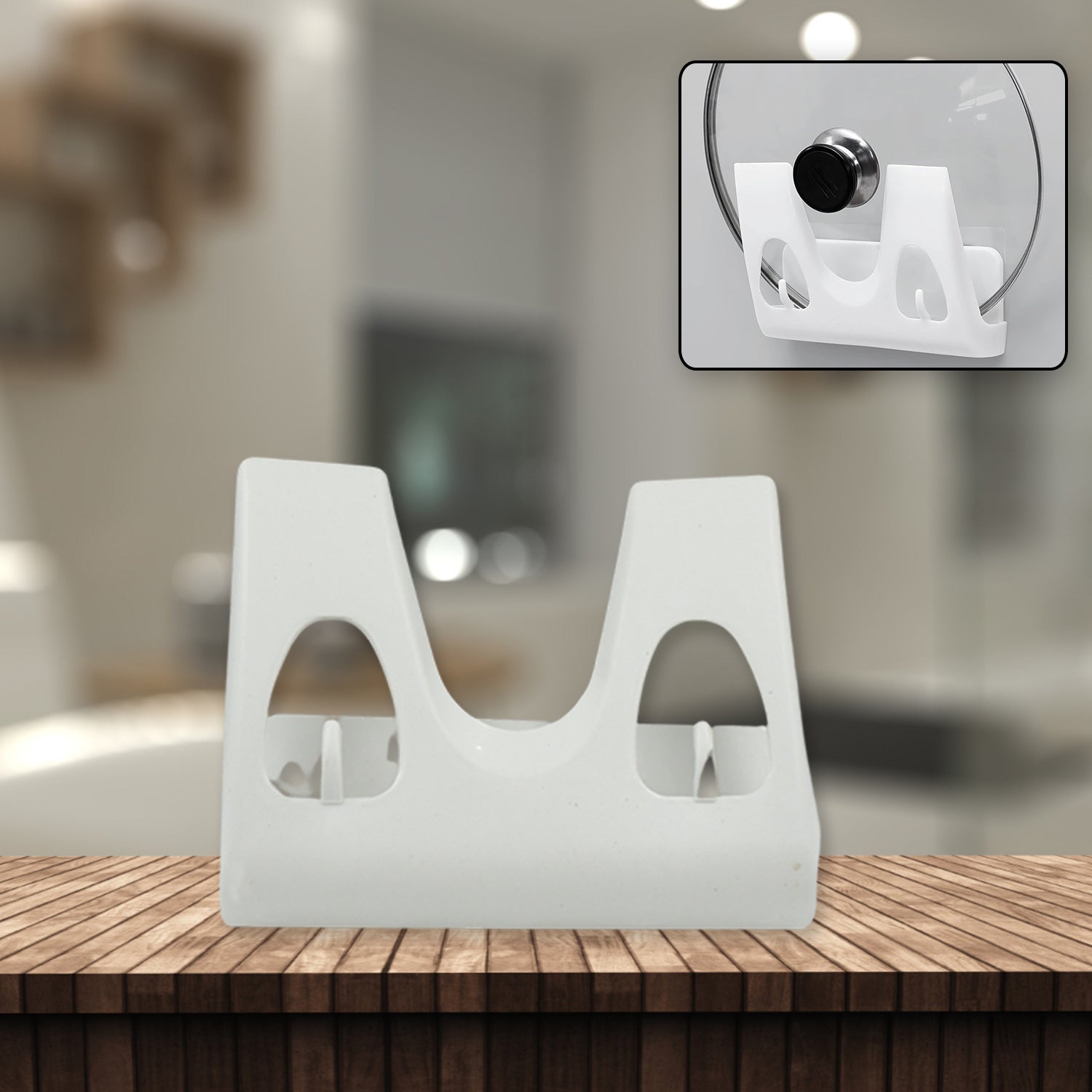Multifunction Kitchen Rack: Plate, Dish Rack, Pot Lid Holder (Wall Mounted) - infinityexculsivestore.com