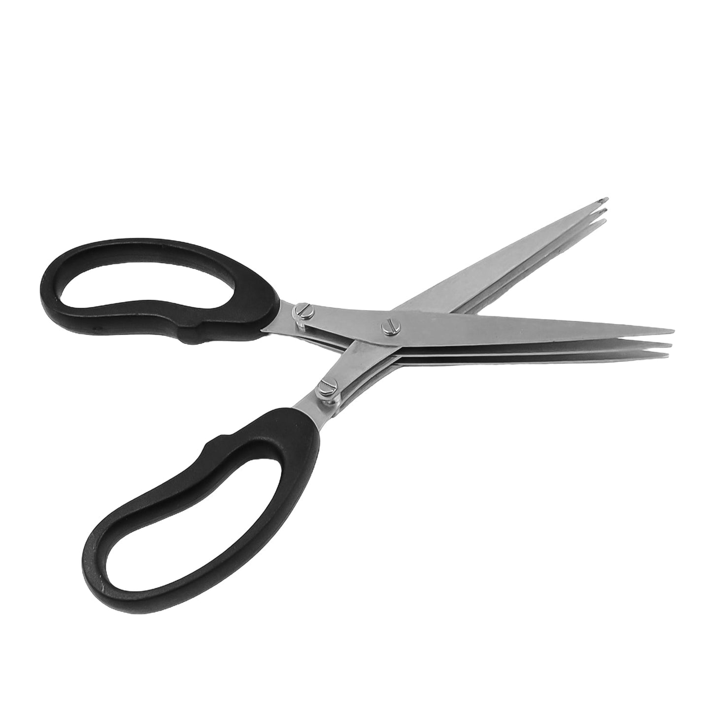 Multifunction Vegetable Stainless Steel Herbs Scissor With 3 Blades (1 Pc) - infinityexculsivestore.com