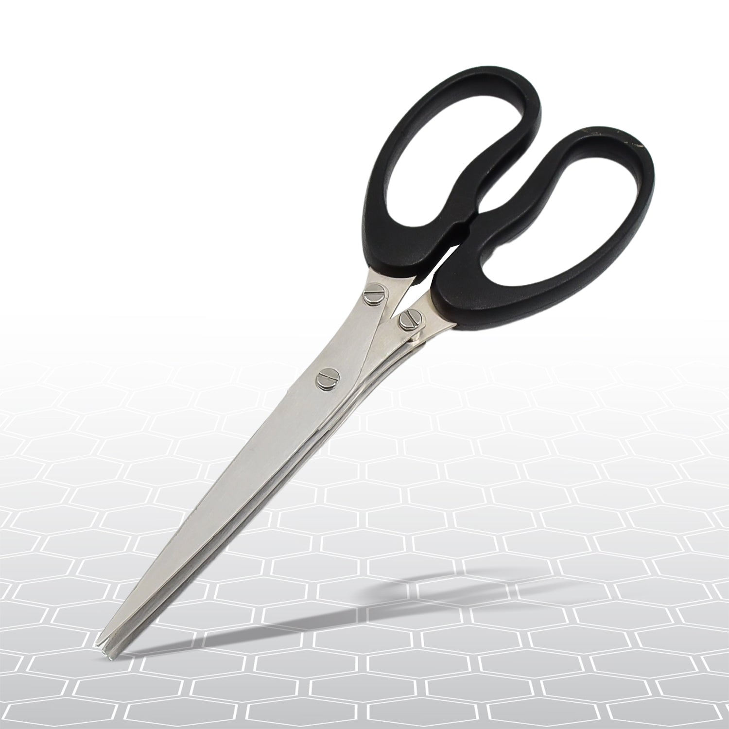 Multifunction Vegetable Stainless Steel Herbs Scissor With 3 Blades (1 Pc) - infinityexculsivestore.com