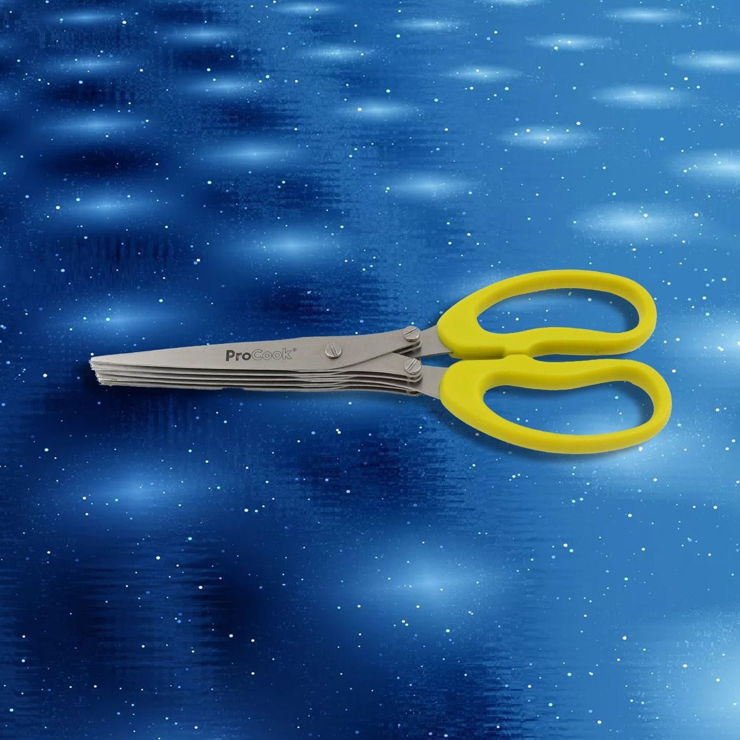 Multifunction Vegetable Stainless Steel Herbs Scissor with 5 Blades (1 Pc) - infinityexculsivestore.com