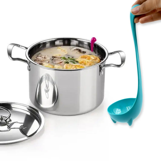 Multifunctional Colander Spoon: Soup Strainer, Long Handle, Kitchen Tool - infinityexculsivestore.com