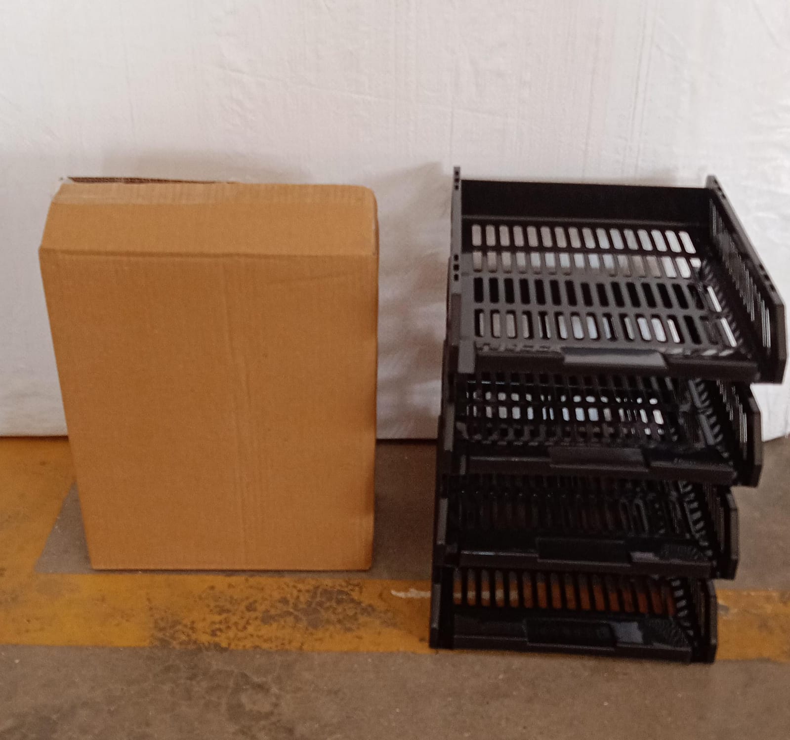 Multifunctional File Rack with Drawers: Desktop Storage for Office Supplies (4 Layers) - infinityexculsivestore.com