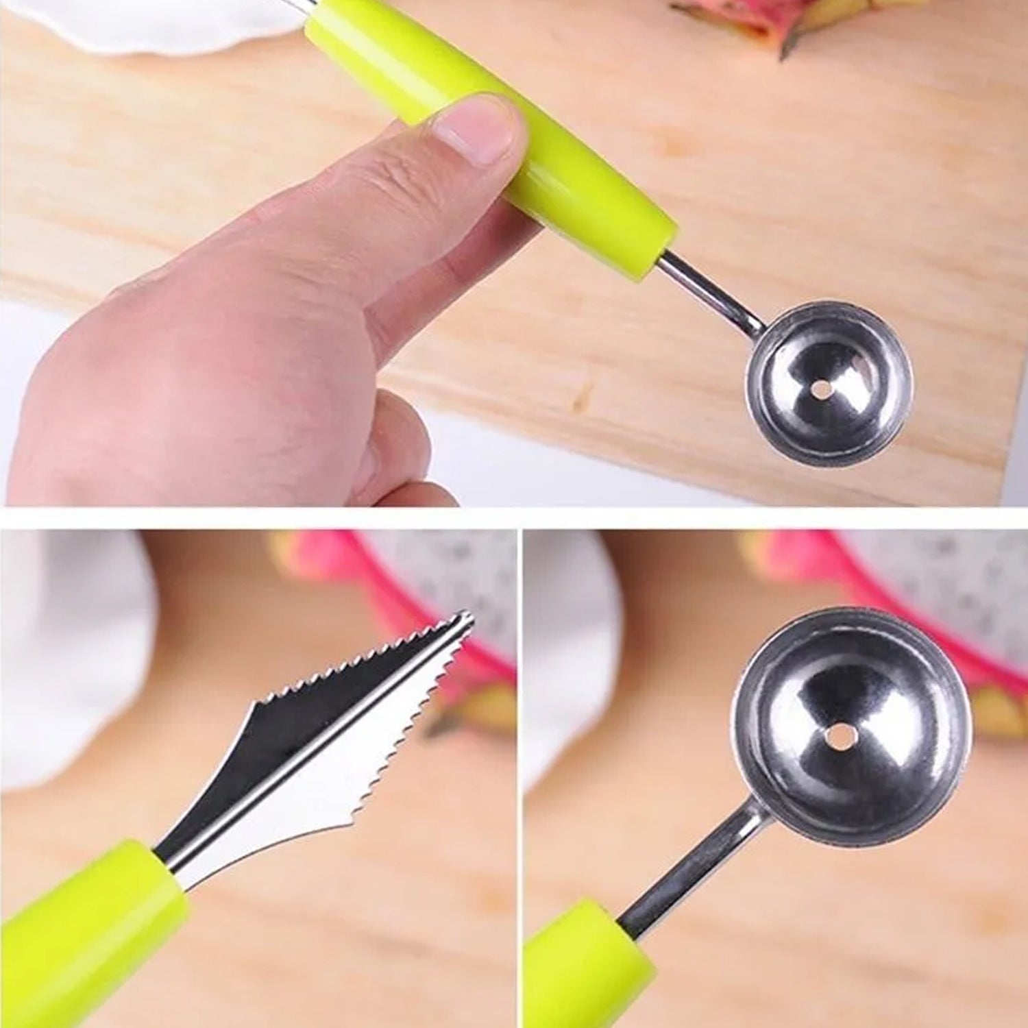 Multifunctional Fruit scooper & peeler Garnish Kit - infinityexculsivestore.com