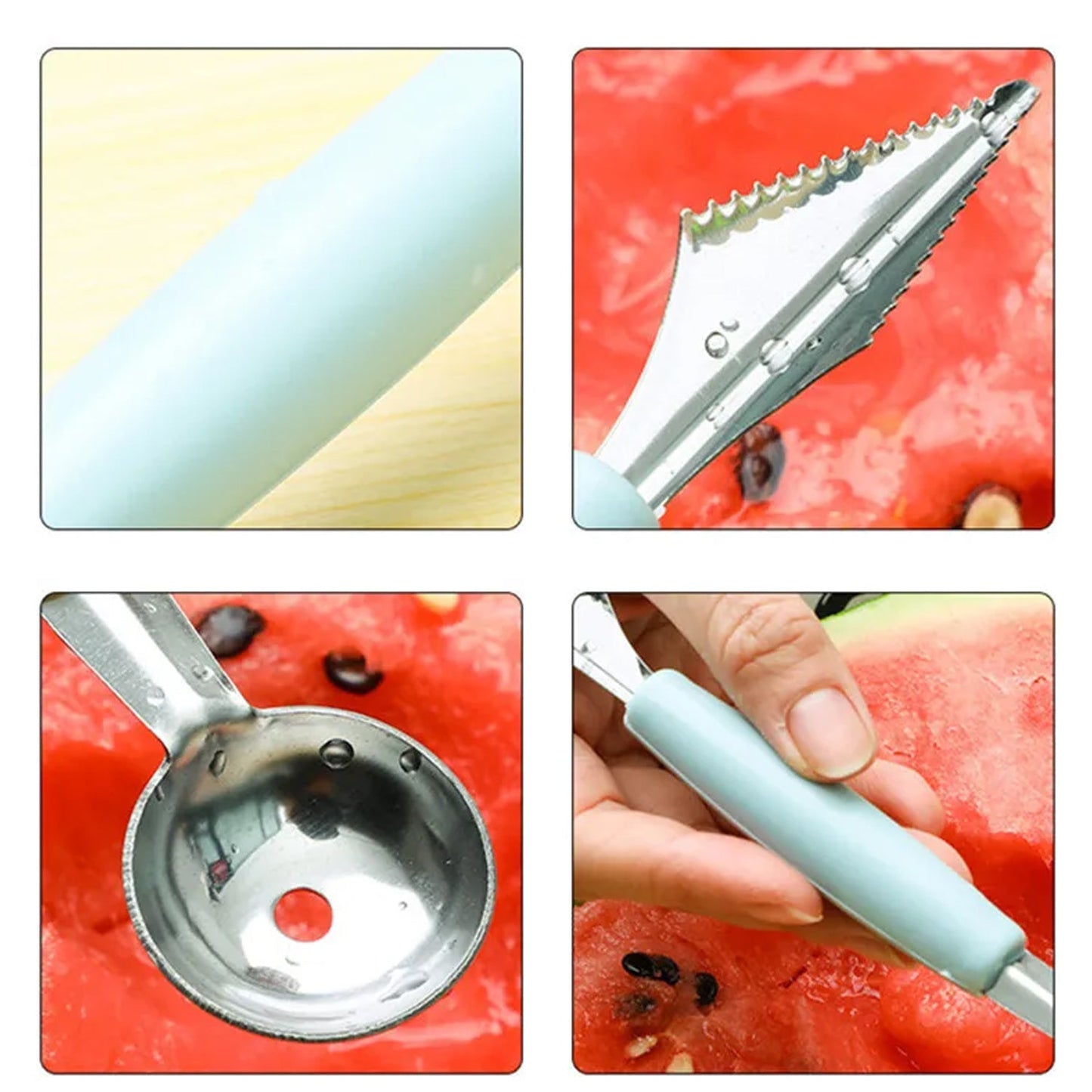 Multifunctional Fruit scooper & peeler Garnish Kit - infinityexculsivestore.com