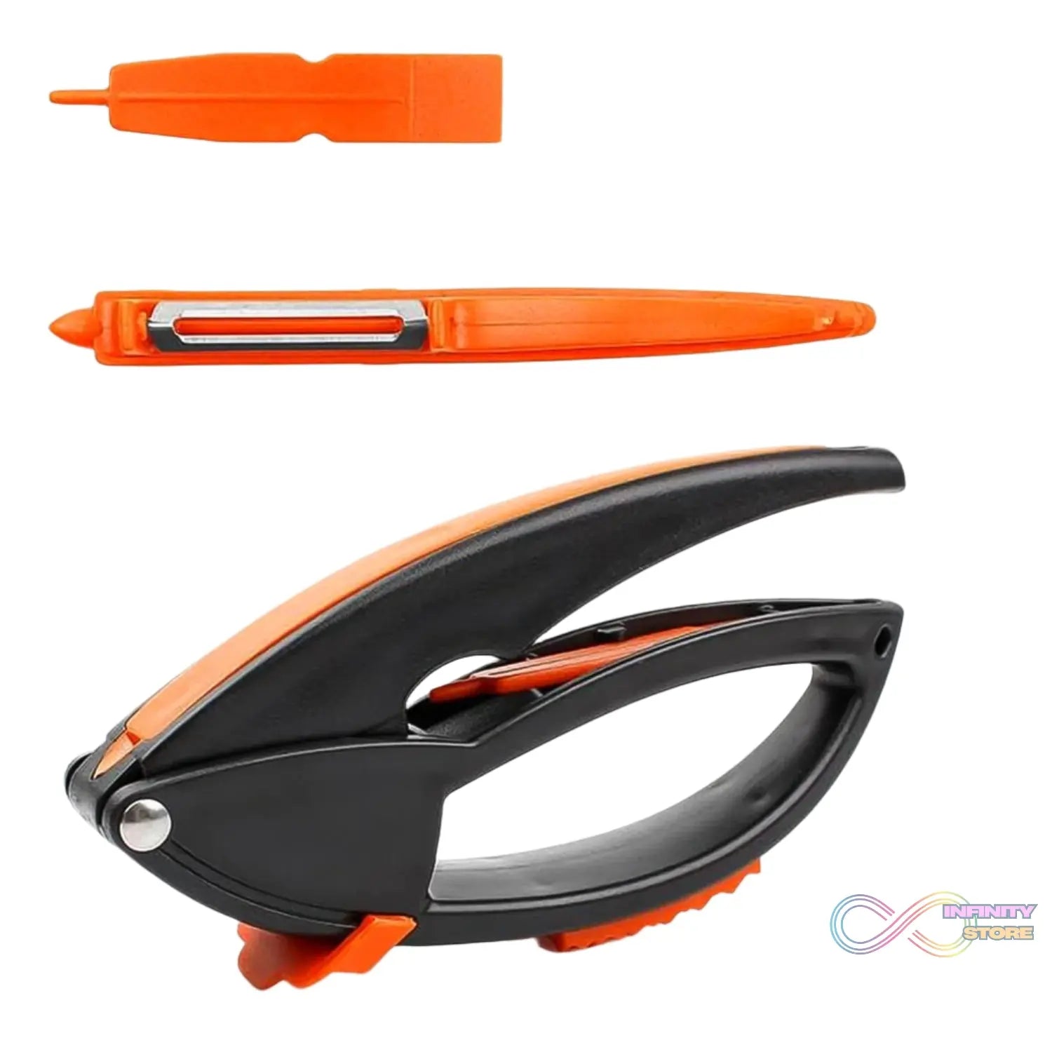 Multifunctional Garlic Press, Garlic Mincing & Crushing Tool (1 Pc) - infinityexculsivestore.com