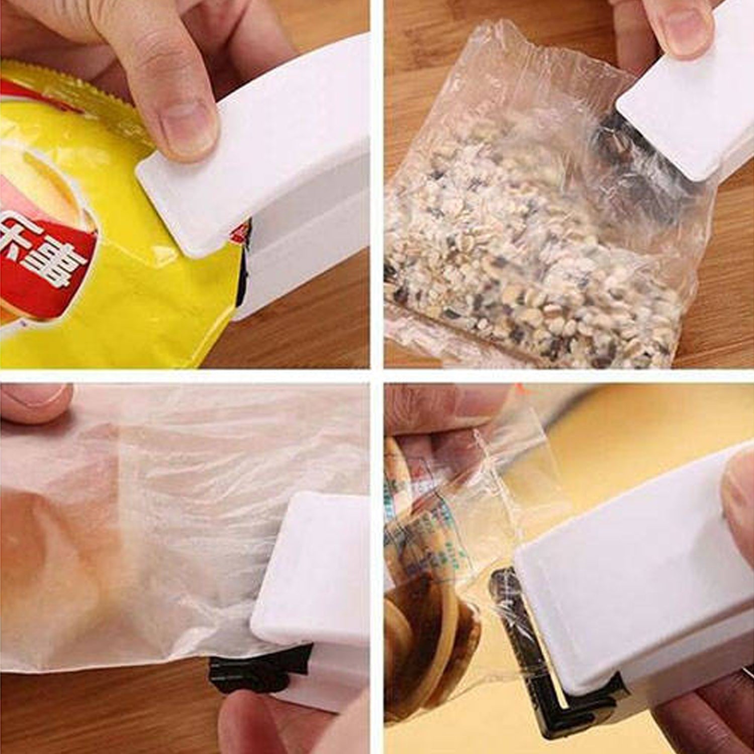 Multifunctional Household Mini Portable Super Sealer Handy Plastic Bag Sealer Sealing Machine - infinityexculsivestore.com