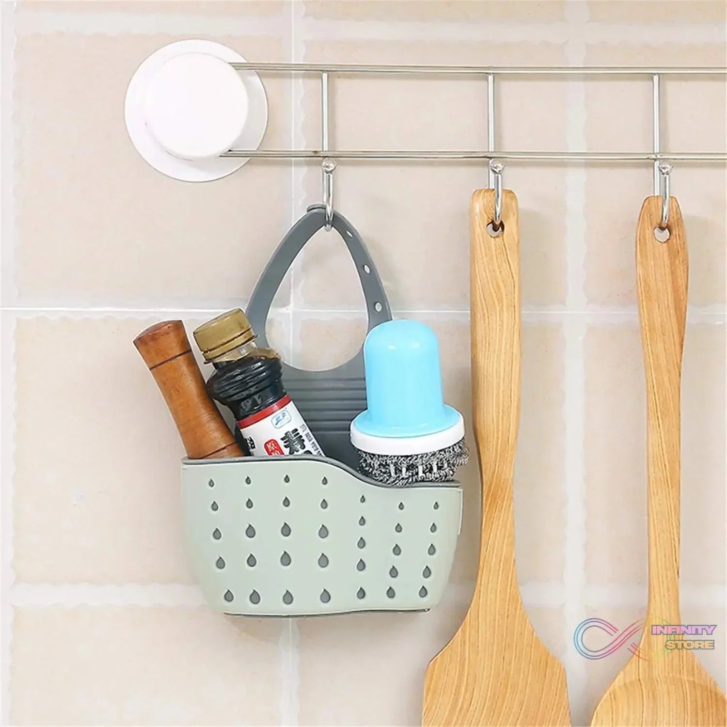 Multifunctional Kitchen Sink Organiser Kitchen Sink Caddy (1 Pc) - infinityexculsivestore.com