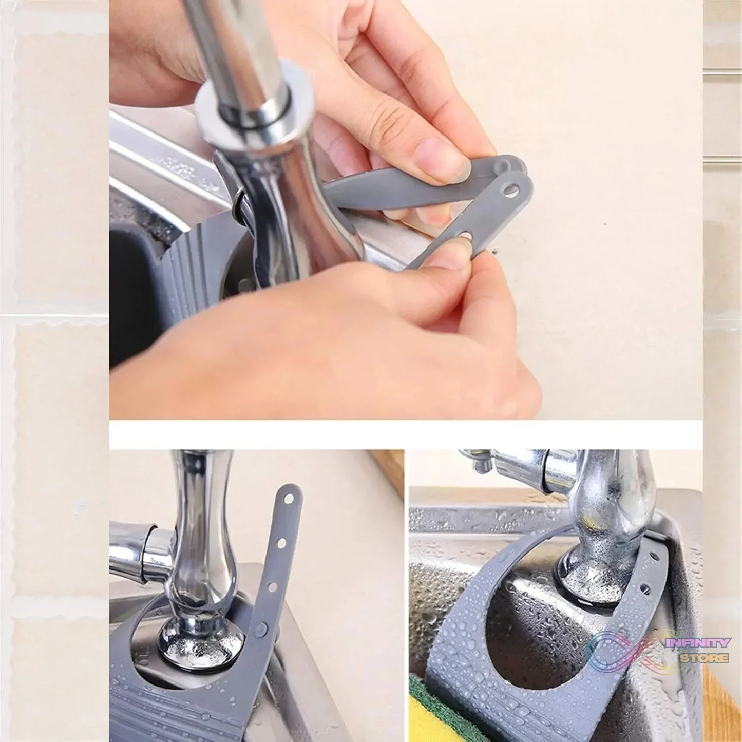 Multifunctional Kitchen Sink Organiser Kitchen Sink Caddy (1 Pc) - infinityexculsivestore.com