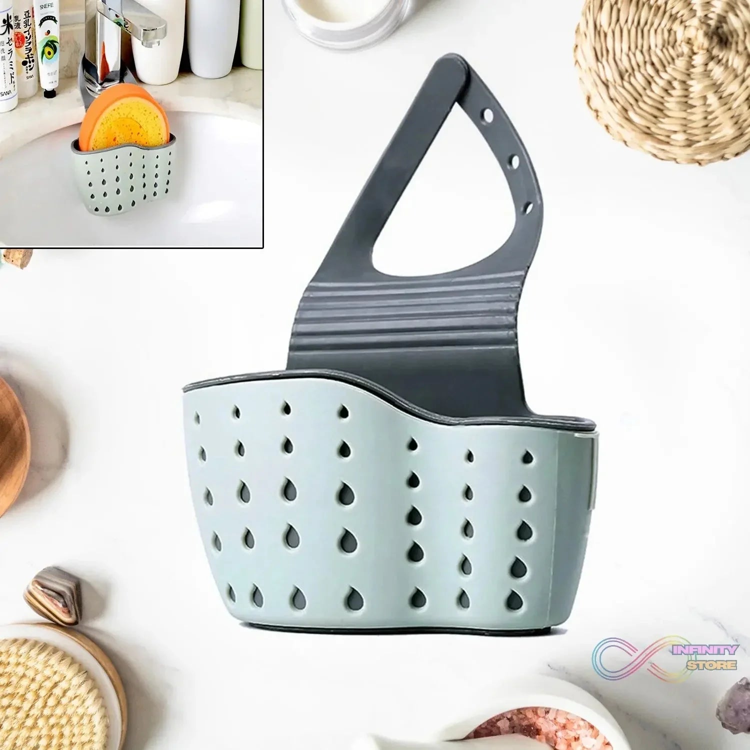 Multifunctional Kitchen Sink Organiser Kitchen Sink Caddy (1 Pc) - infinityexculsivestore.com