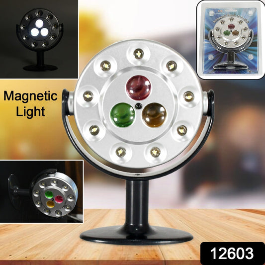 Multifunctional Magnetic LED Flashlight, High Quality waterproof light, Three Ultra - Bright LEDs, Battery Operated LED Light (Battery Not Included) - infinityexculsivestore.com