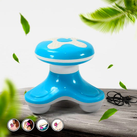 Multifunctional Mini Massager, Triangle Electric USB Massager, Automatic Switch, Relieve Fatigue, As a Gift (1 Pc / Battery Not Included) - infinityexculsivestore.com
