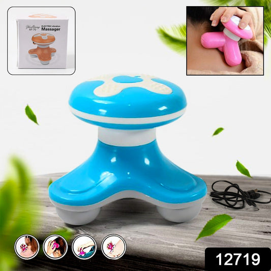 Multifunctional Mini Massager, Triangle Electric USB Massager, Automatic Switch, Relieve Fatigue, As a Gift (1 Pc / Battery Not Included) - infinityexculsivestore.com