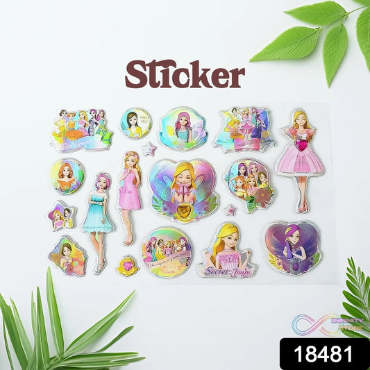 Multipurpose Adhesive 3D Stickers (1 Sheet / 19Γ12 Cm) - infinityexculsivestore.com
