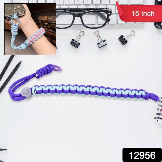 Multipurpose Adjustable Hand Wrist Strap Lanyardwith Cellphone, Phone Strap (1 Pc / 15 Inch / Multicolor) - infinityexculsivestore.com