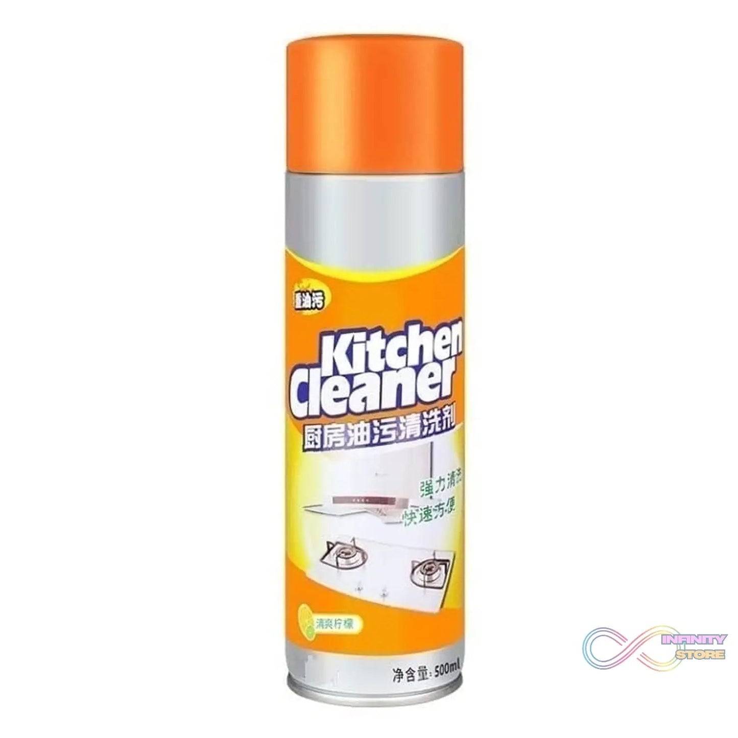 Multipurpose Bubble Foam Cleaner Kitchen Cleaner Spray Oil & Grease Stain Remover Chimney Cleaner Spray Bubble Cleaner All Purpose Foam Degreaser Spray (500 Ml) - infinityexculsivestore.com