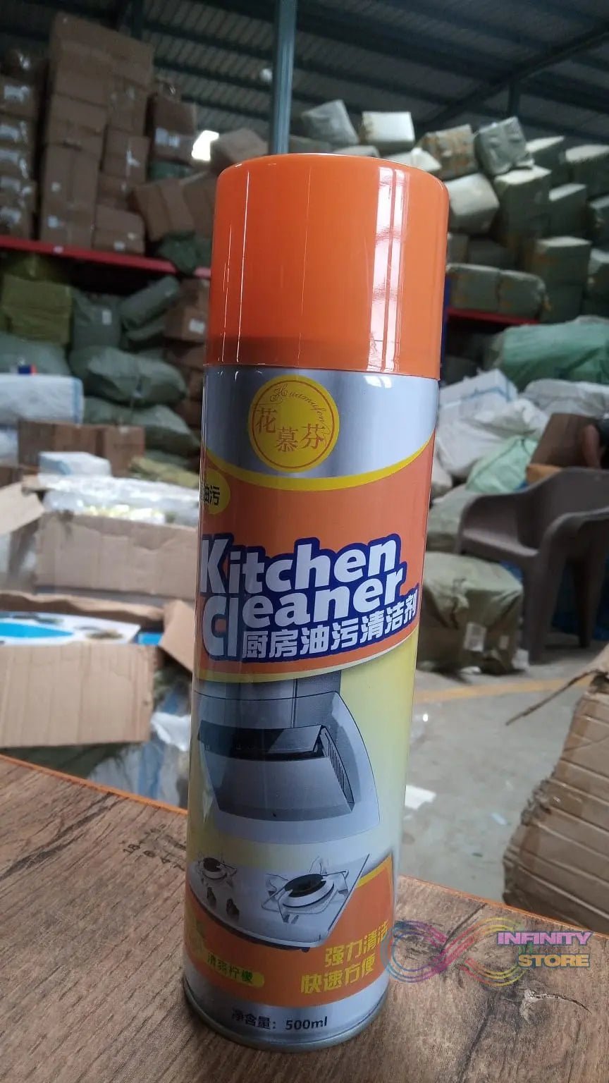 Multipurpose Bubble Foam Cleaner Kitchen Cleaner Spray Oil & Grease Stain Remover Chimney Cleaner Spray Bubble Cleaner All Purpose Foam Degreaser Spray (500 Ml) - infinityexculsivestore.com