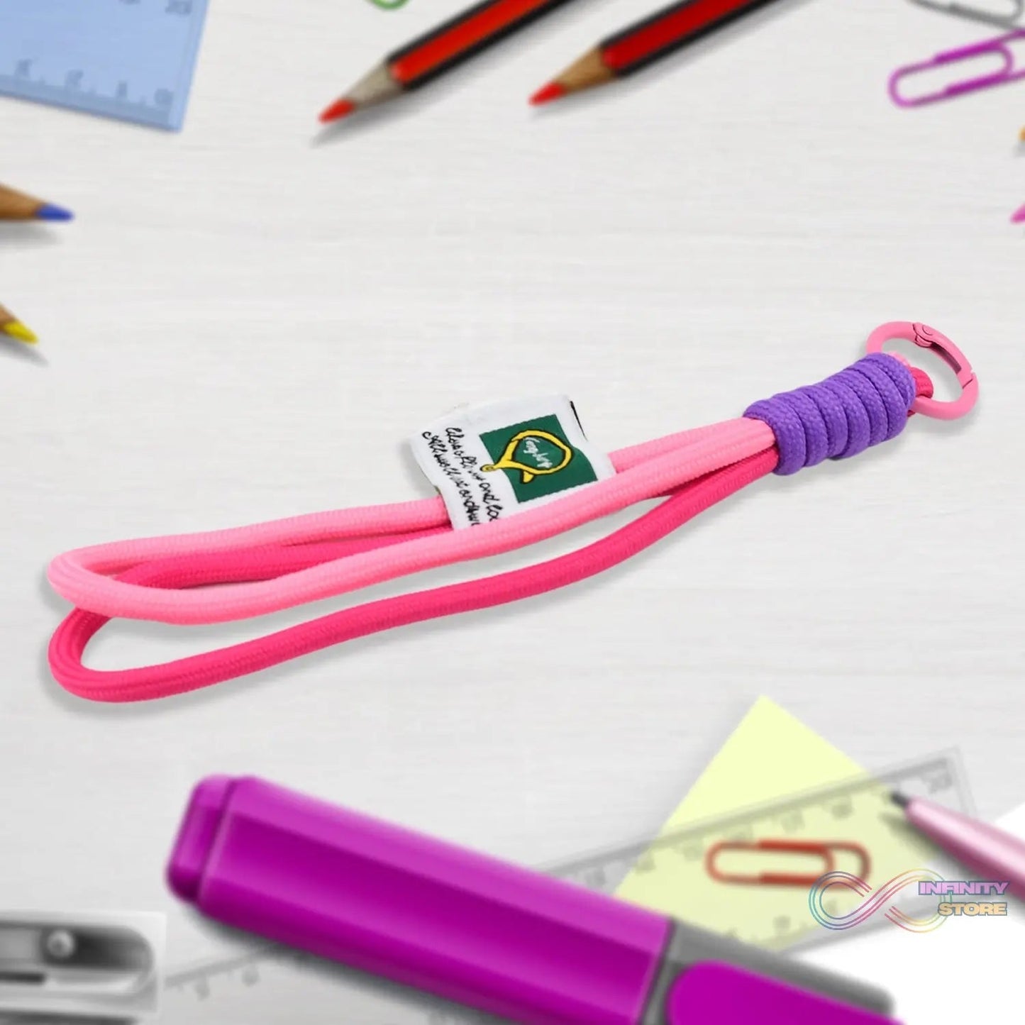 Multipurpose Hand Wrist Strap Lanyard Cellphone, Phone Strap (1 Pc / 7 Inch / Multicolor) - infinityexculsivestore.com