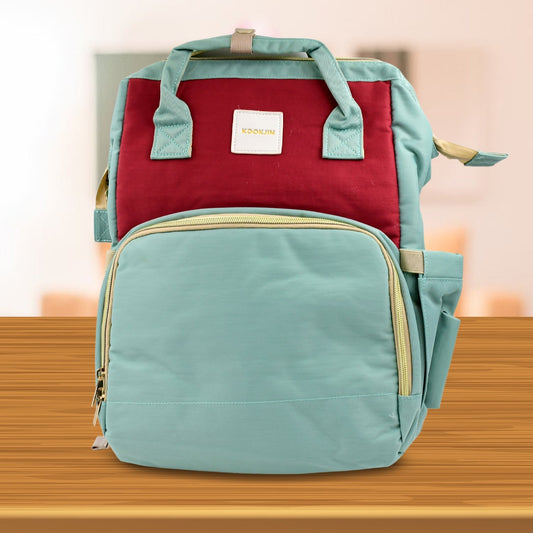 Multipurpose Large Capacity Mom's Backpack Diaper Bag (1 Pc / 17 Pocket / Big) - infinityexculsivestore.com