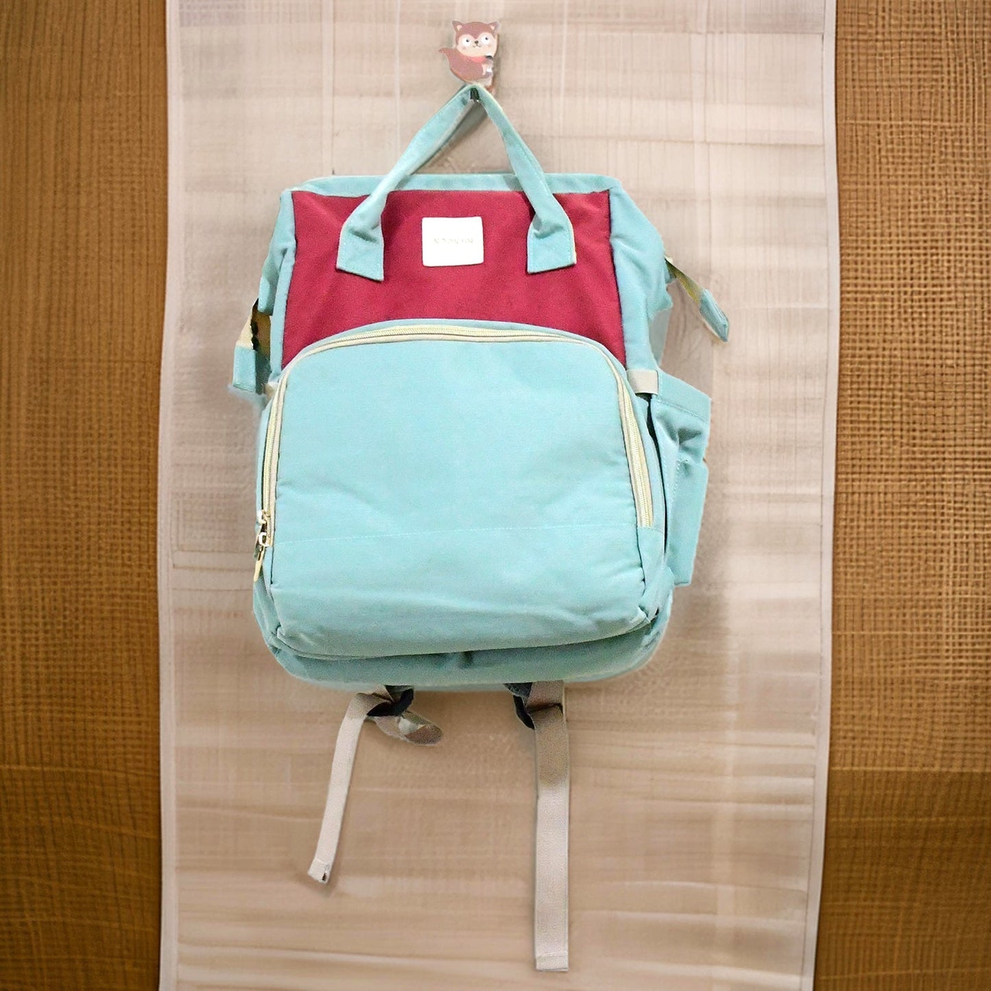 Multipurpose Large Capacity Mom's Backpack Diaper Bag (1 Pc / 17 Pocket / Big) - infinityexculsivestore.com