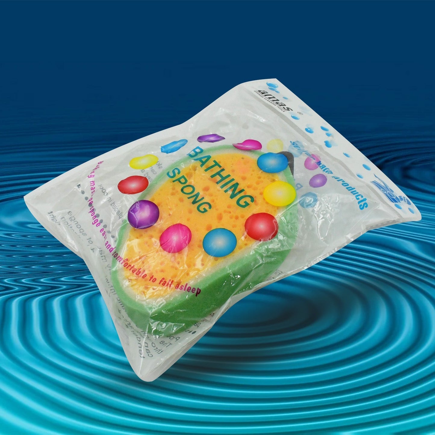 Multipurpose Mango Dish Sponge: Cleans Kitchen & Bath (Soft & Durable, 1 Pc) - infinityexculsivestore.com