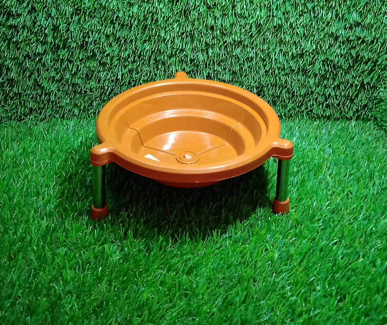 Multipurpose Matka Stand / Plant Pot Water Pot Stand Plastic for Home & Kitchen (1Pc) - infinityexculsivestore.com