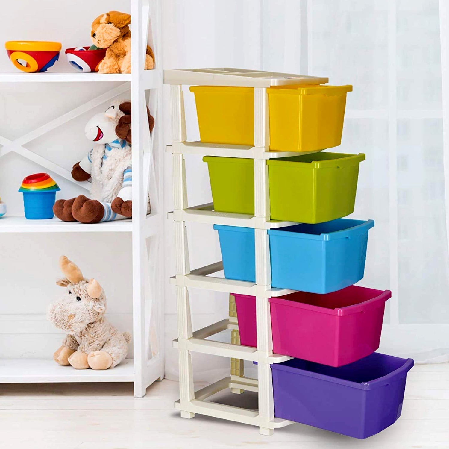 Multipurpose Modular Drawer Organizer Storage Box - 5 Layers - infinityexculsivestore.com