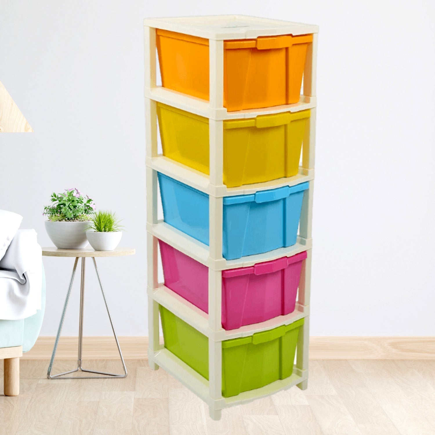 Multipurpose Modular Drawer Organizer Storage Box - 5 Layers - infinityexculsivestore.com
