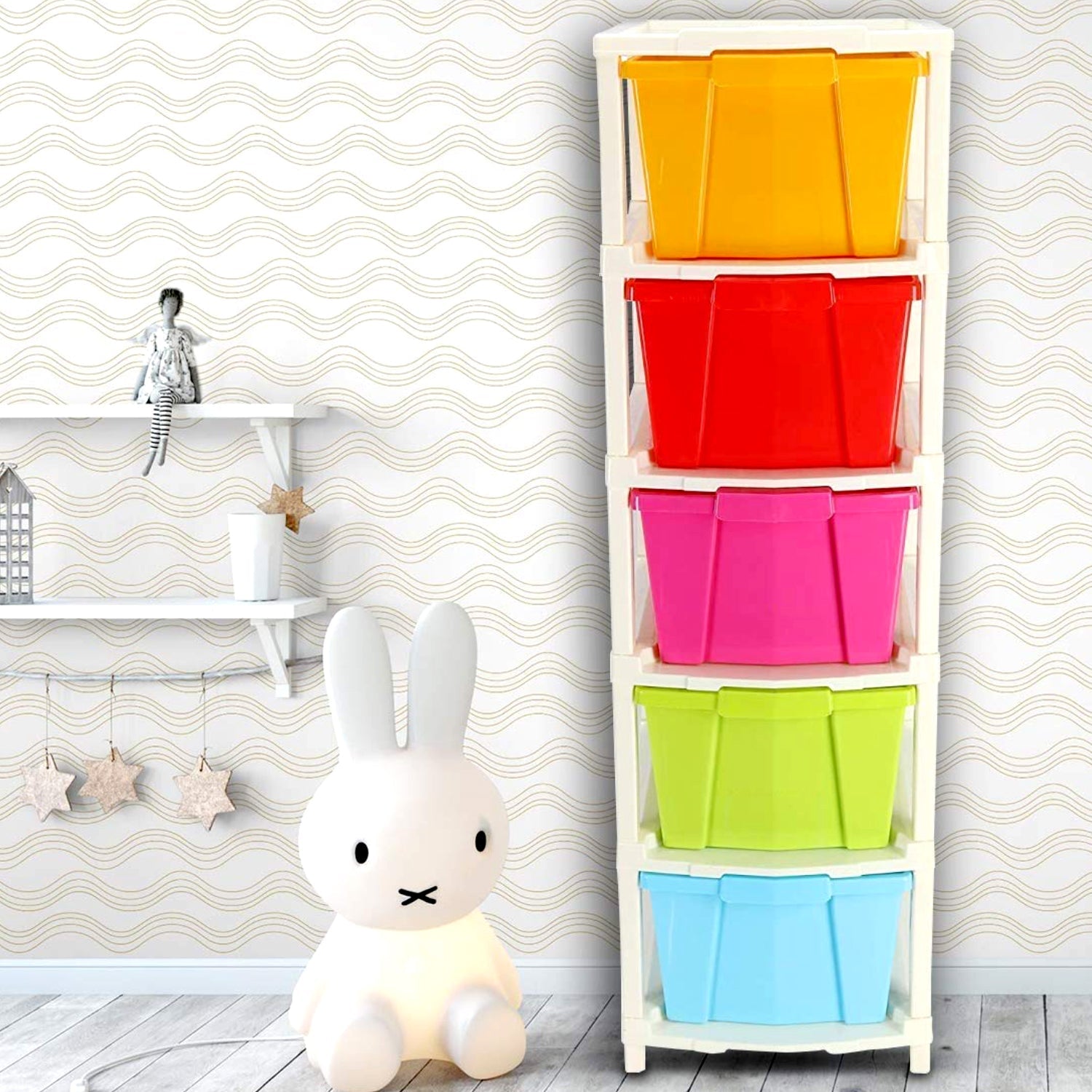 Multipurpose Modular Drawer Organizer Storage Box - 5 Layers - infinityexculsivestore.com